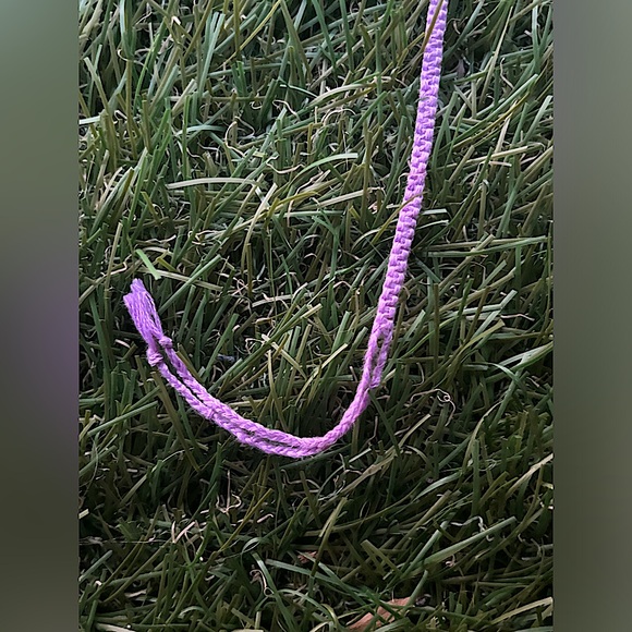 Purple Friendship Bracelet - Picture 2 of 4